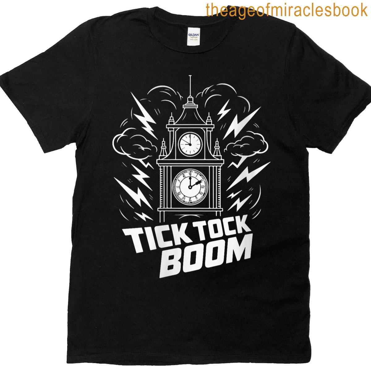 Womens Tick Tock Boom T-shirt