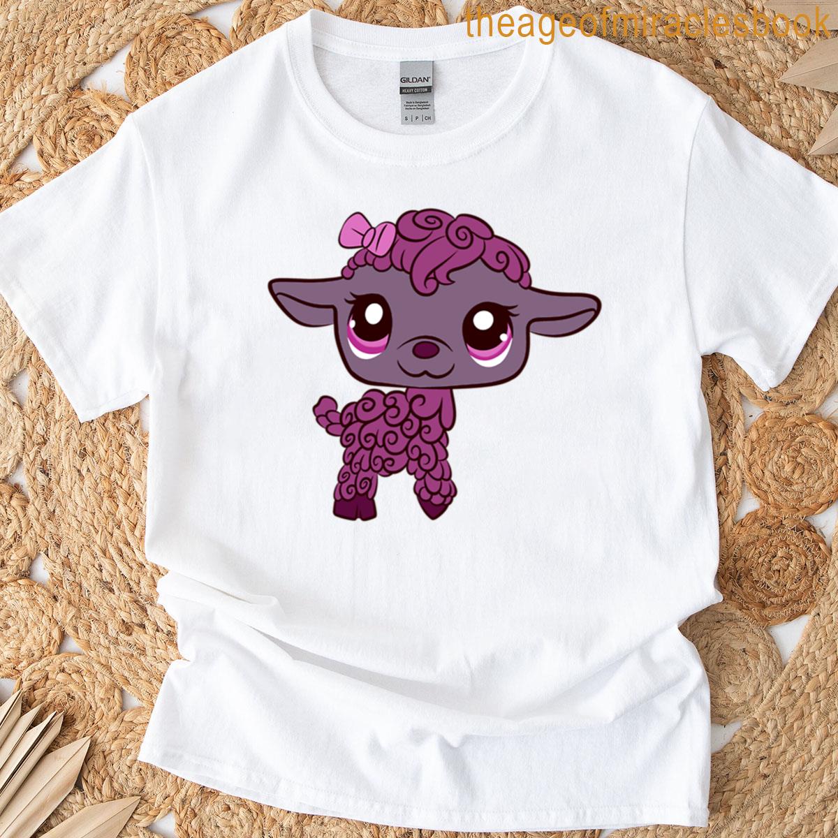 92457c Purple Lamb T-shirt