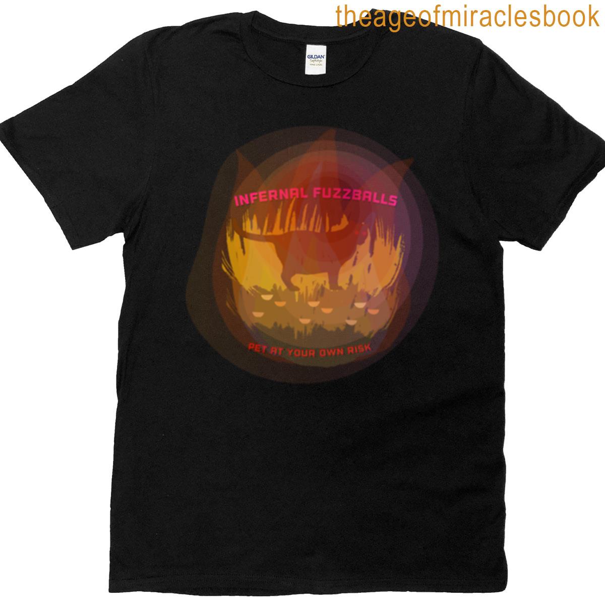 Cat On Fire T-shirt