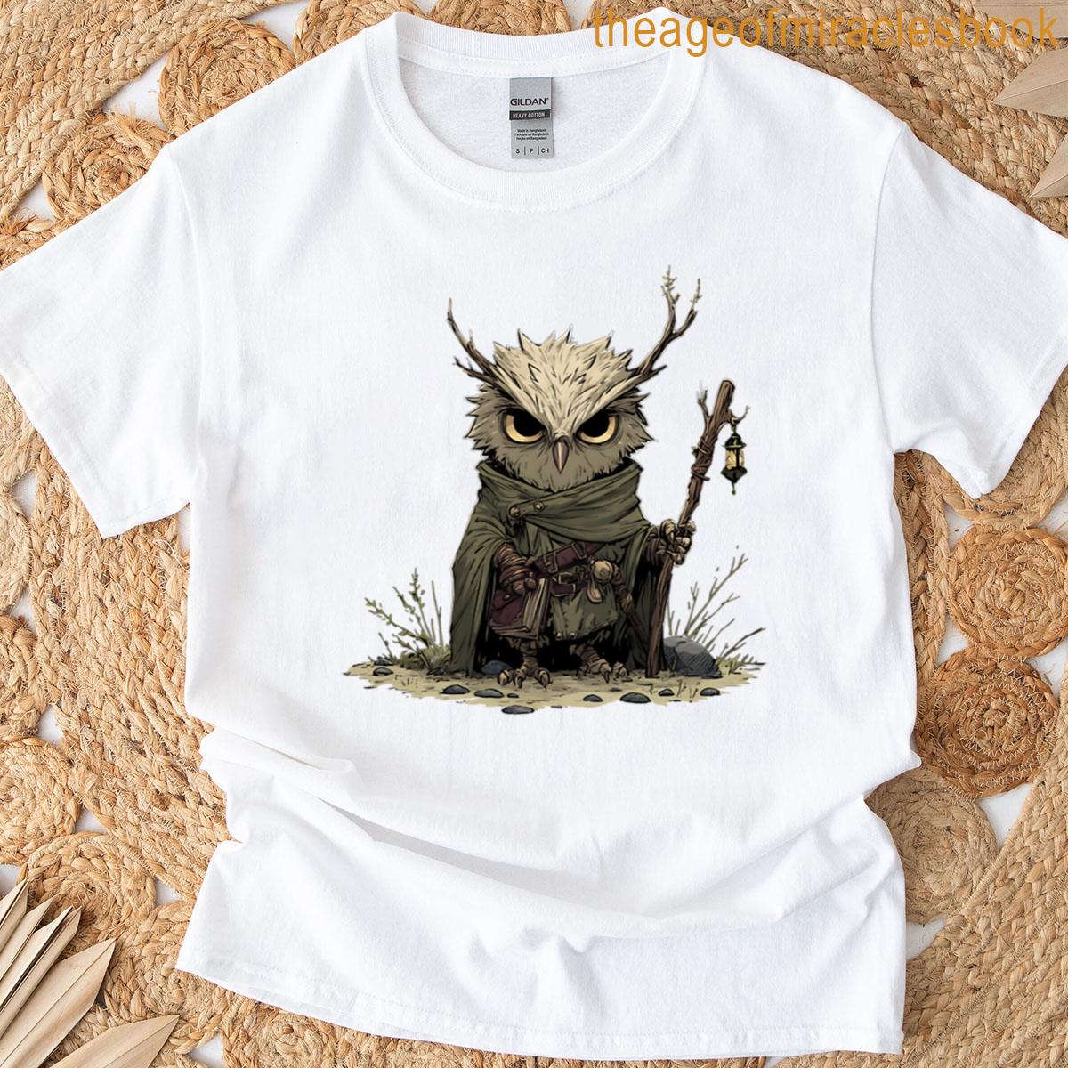 Dnd Owl Druid T-shirt
