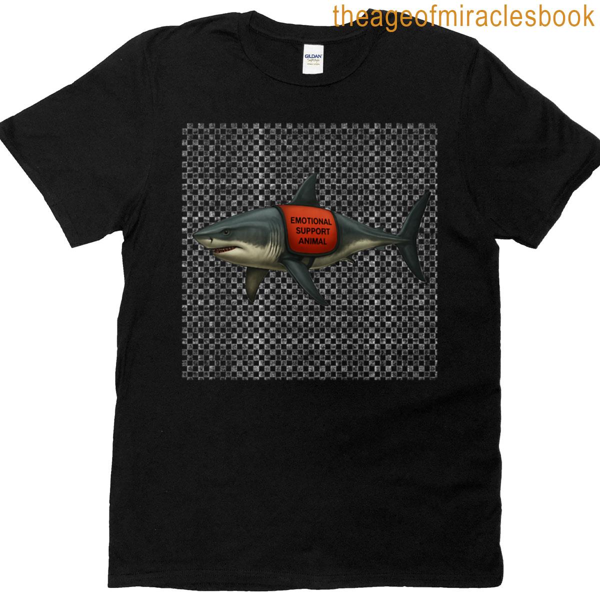 Emotional Support Shark Version 3 T-shirt