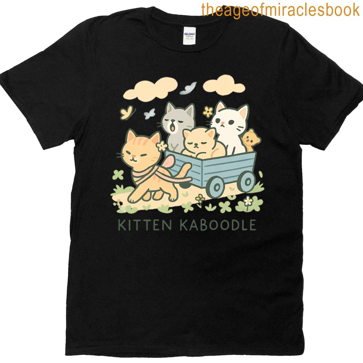 Kittens Wagon Garden Adventure T-shirt