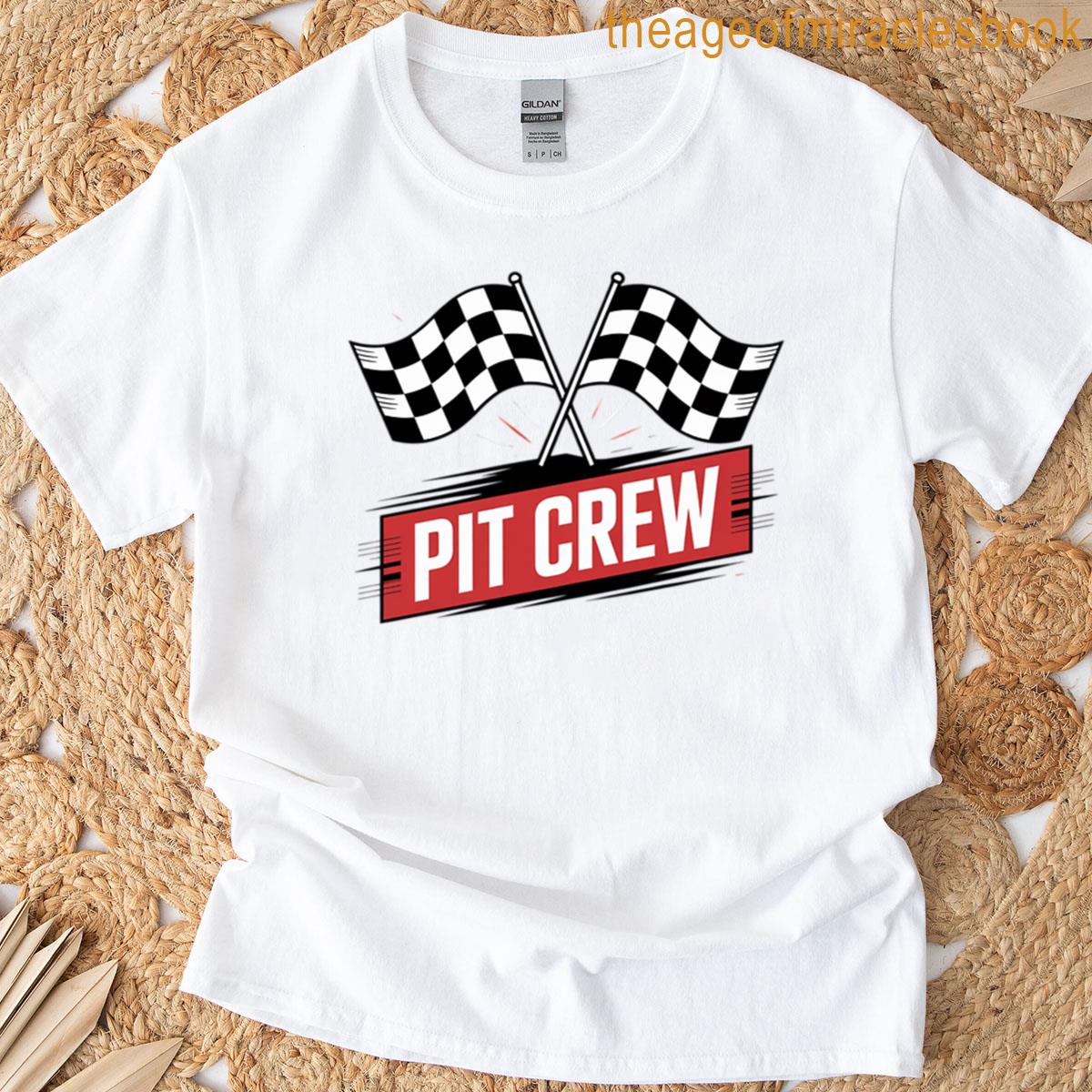 Pit Crew Race Car – Hosting Parties T-shirt