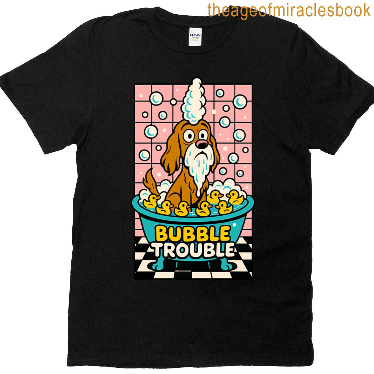 Puppy Bath Time Cocker Spaniel T-shirt
