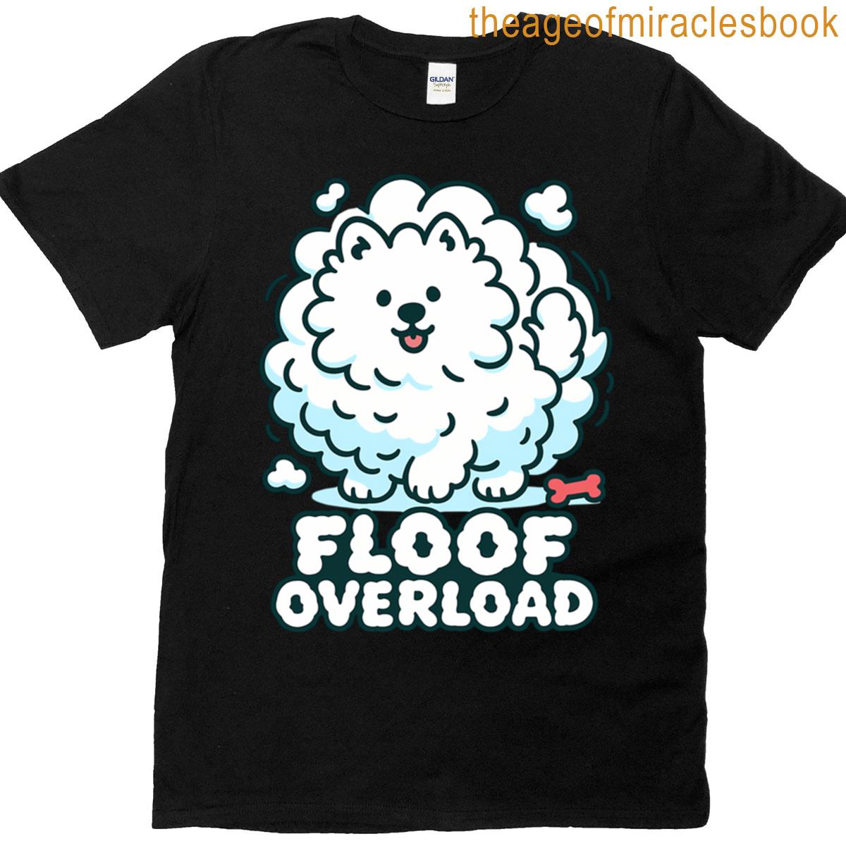 Samoyed Puppy Dog Fluffy White Cloud T-shirt