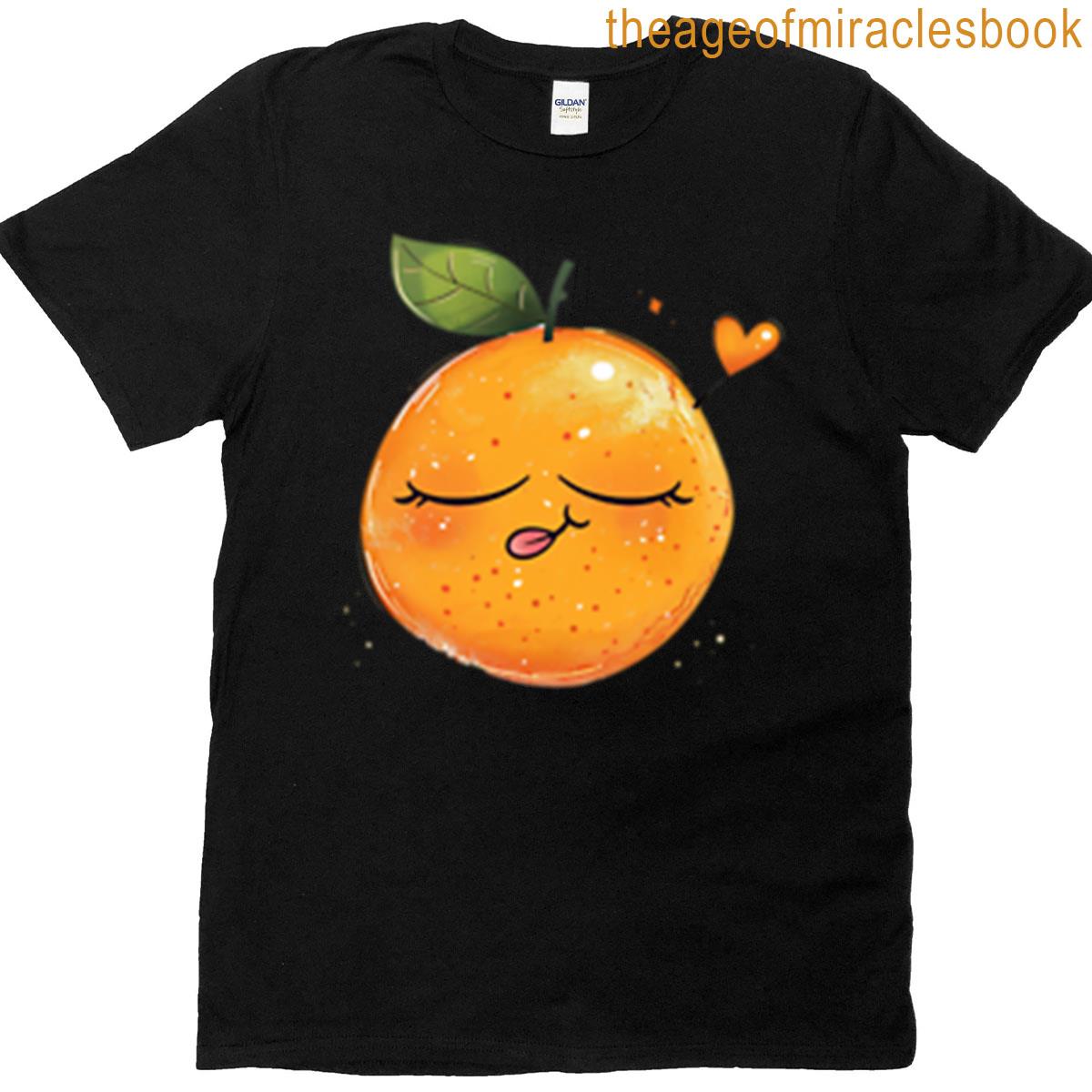 Cheerful Orange T-shirt