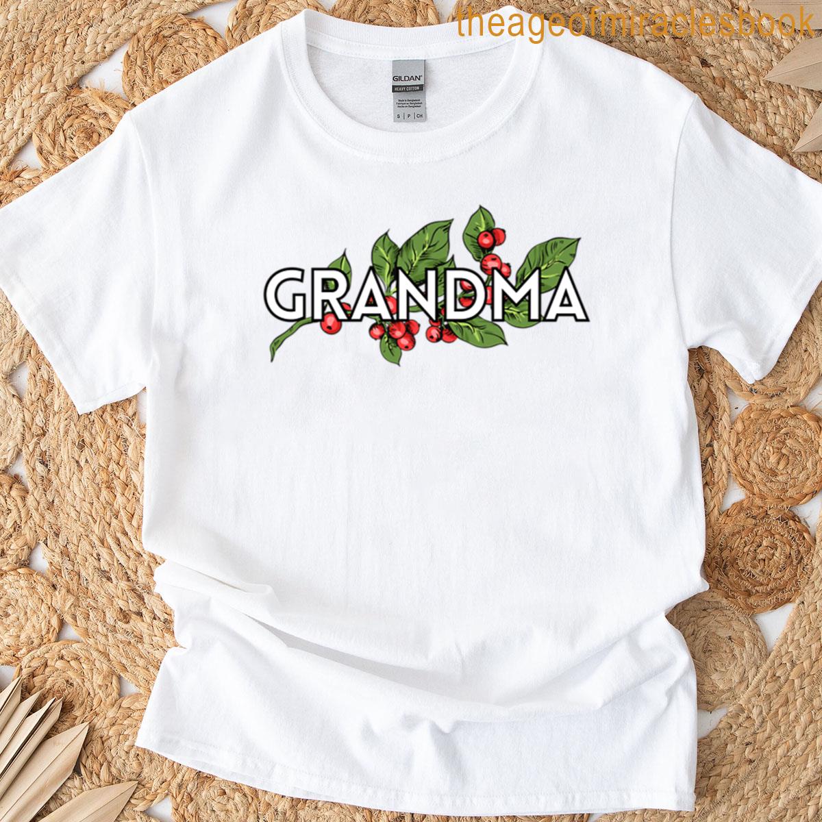 Grandma – Christmas Design T-shirt