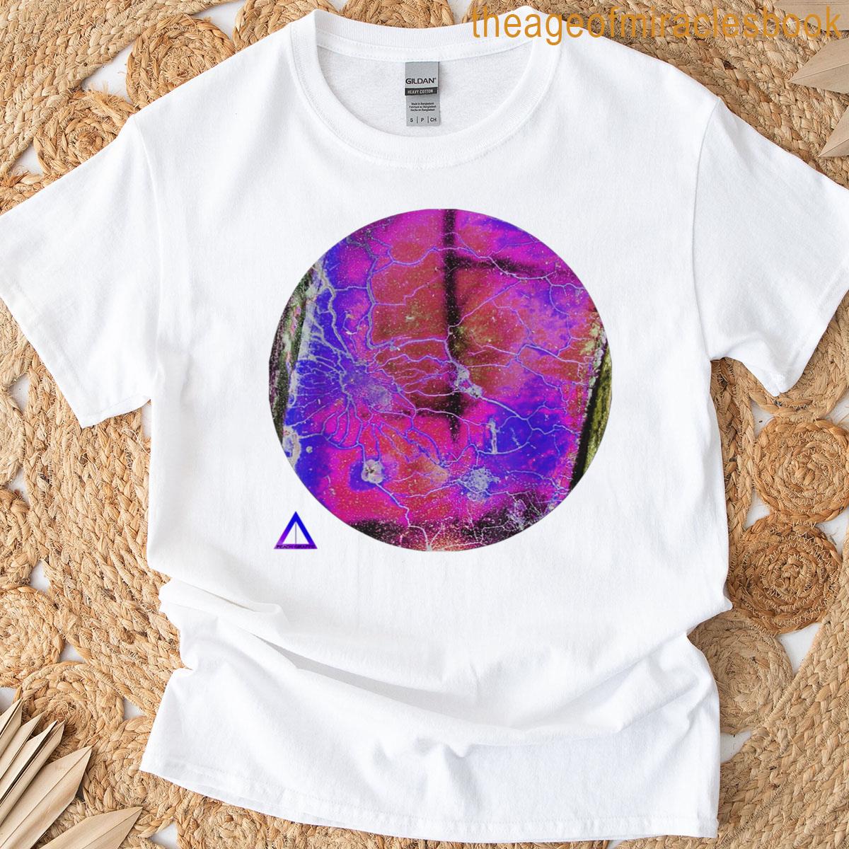 Peach Giraffe Design 0012 T-shirt