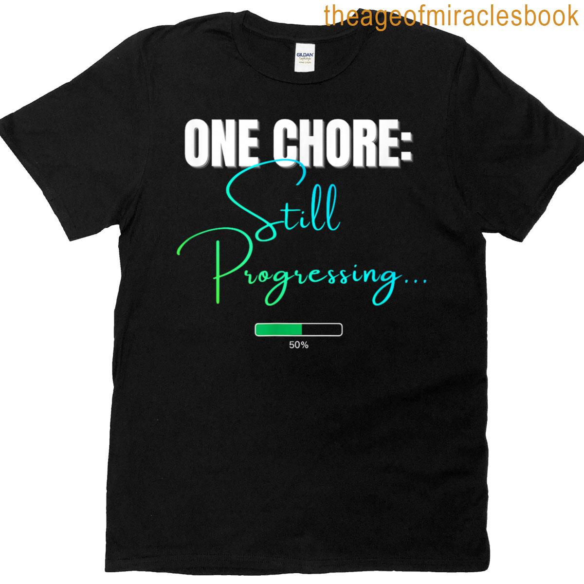 Procrastination Humor Progress Bar Meme T-shirt