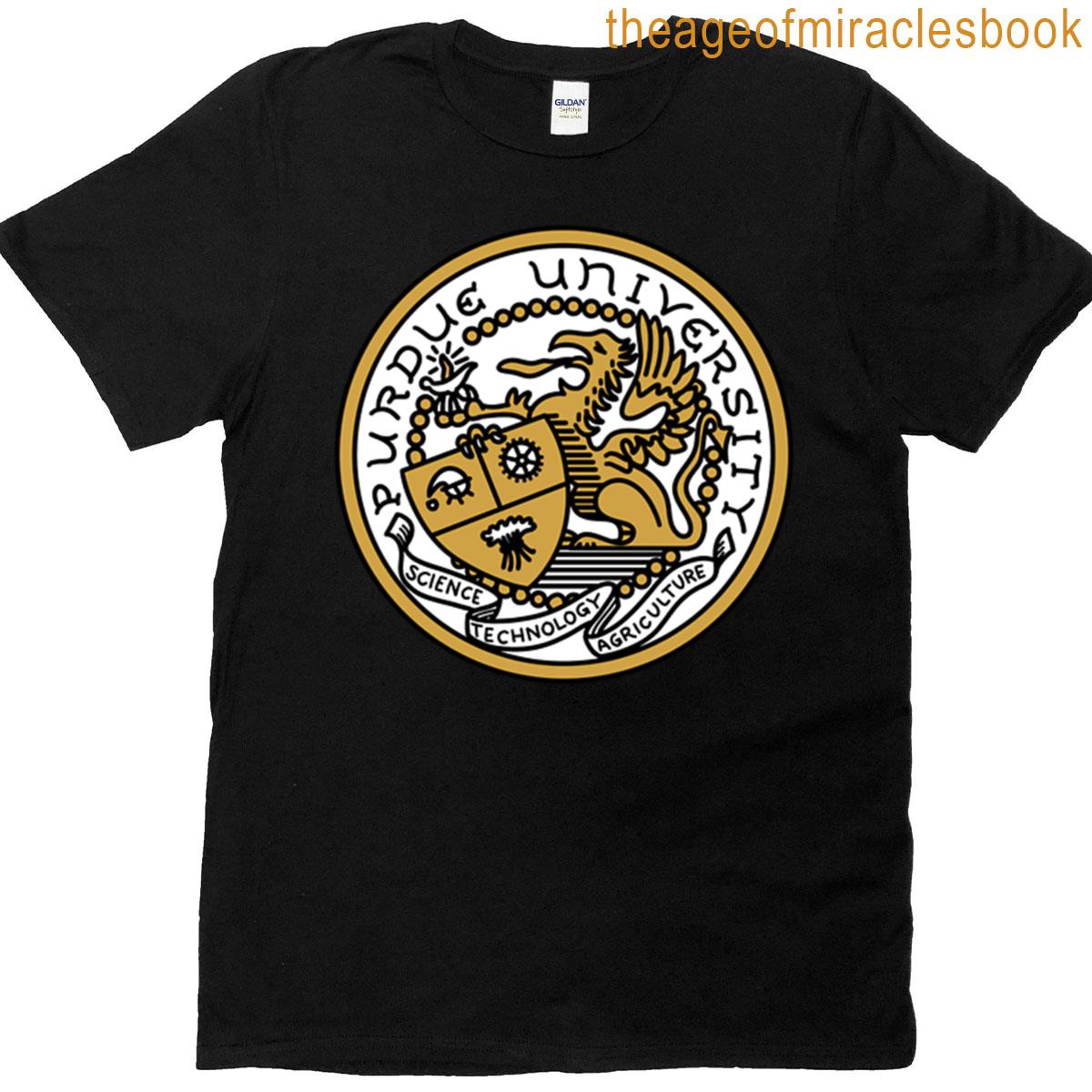 Purdue University Crest T-shirt