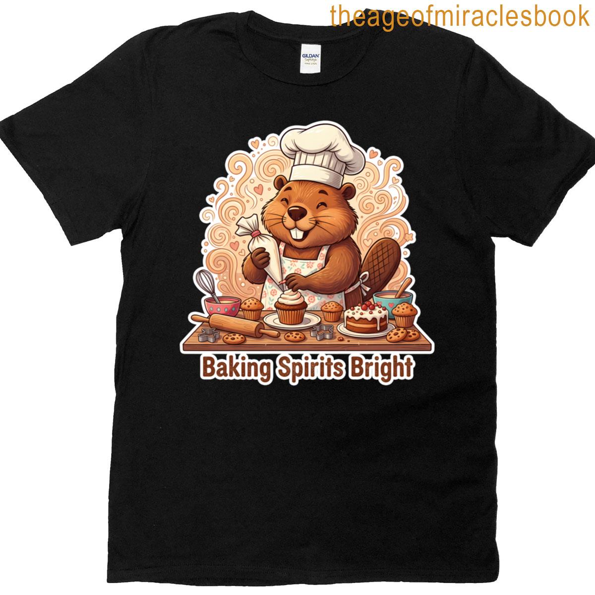 The Cute Baker Beaver T-shirt