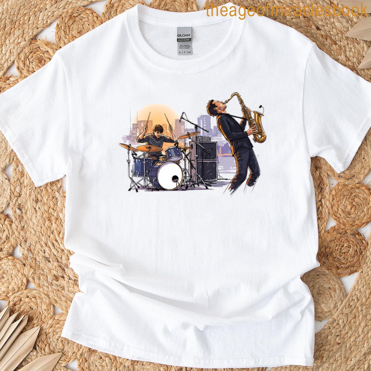 Urban Aurora Rhythm In Two T-shirt