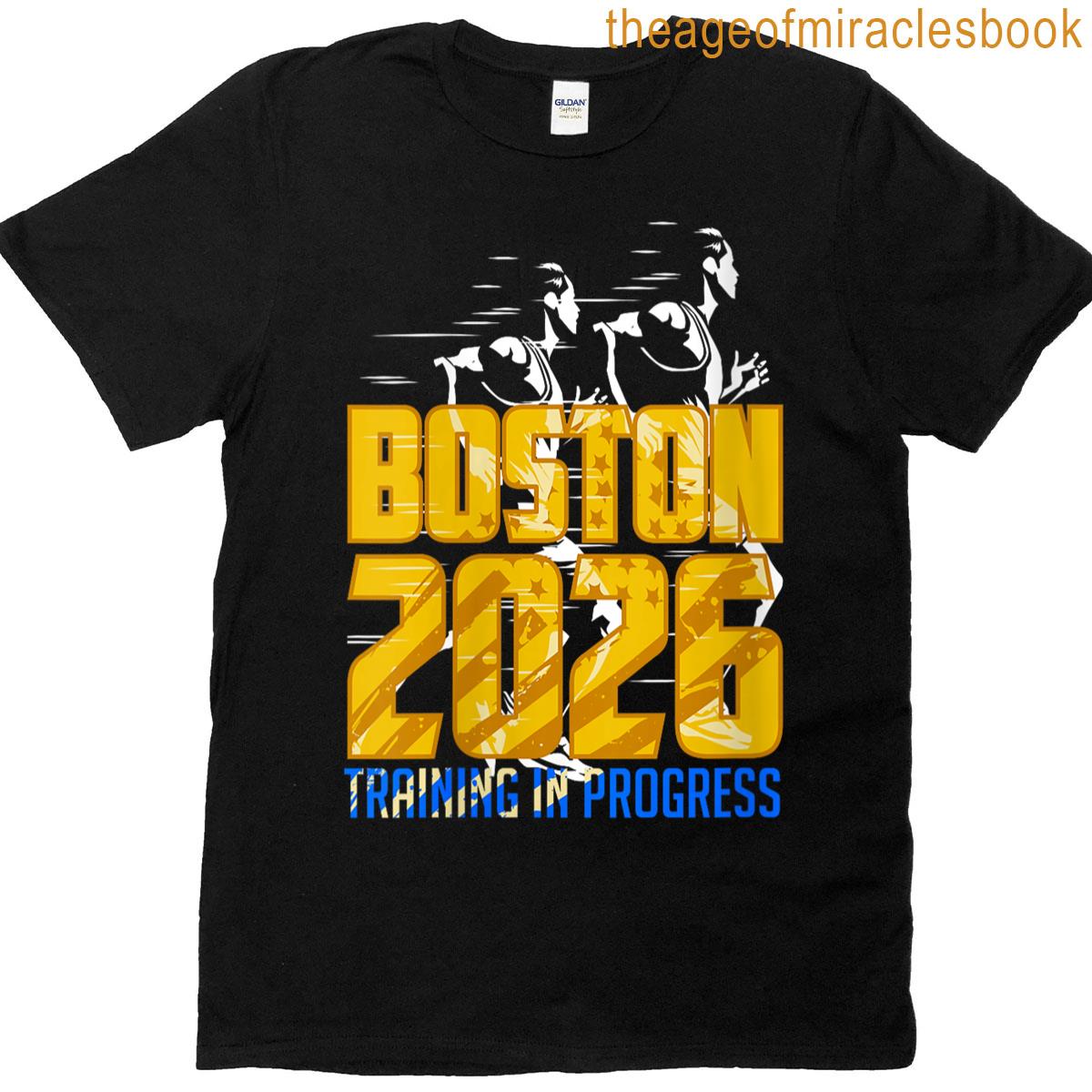 Womens Boston Training In Progress 2026 T-shirt