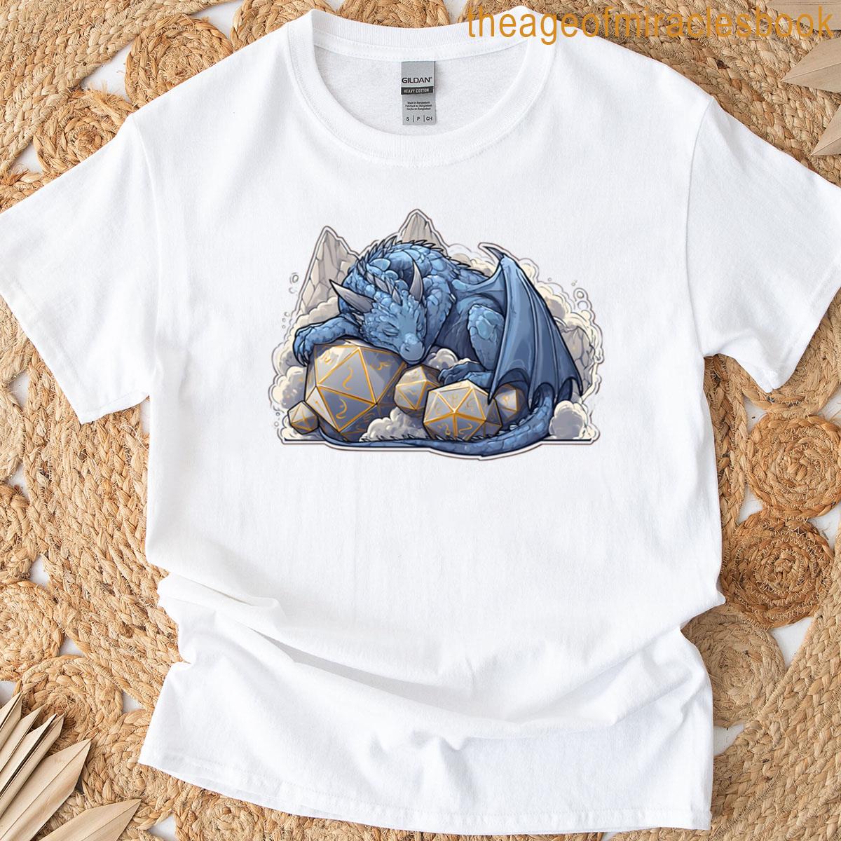Dd Sleeping Dragon Dnd Dragon T-shirt