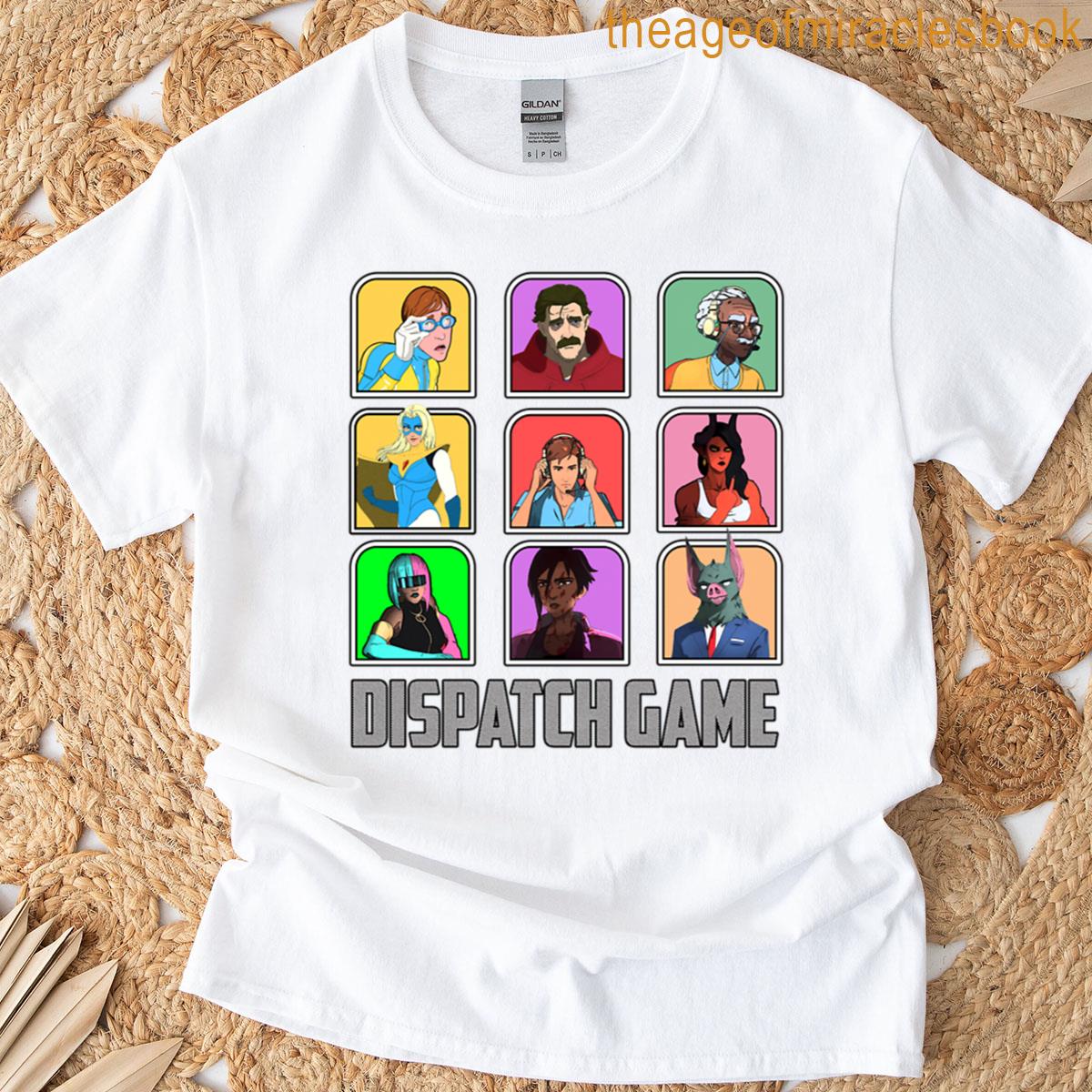 Dispatch Game Characters T-shirt
