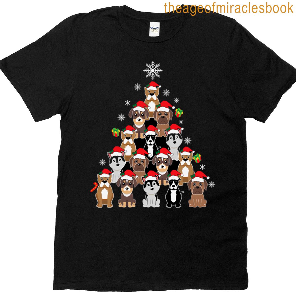 Dog Christmas T-shirt