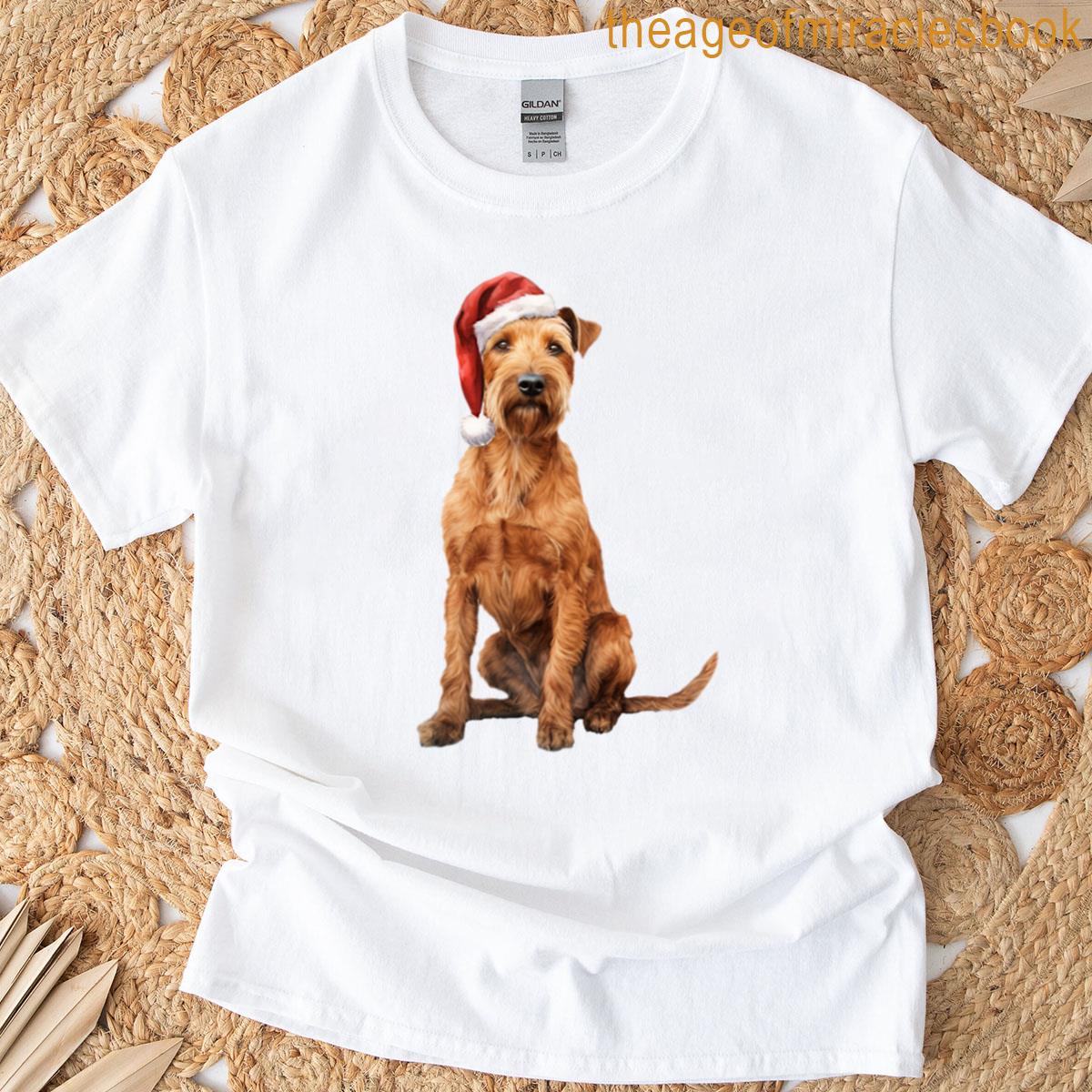 Irish Terrier Christmas T-shirt