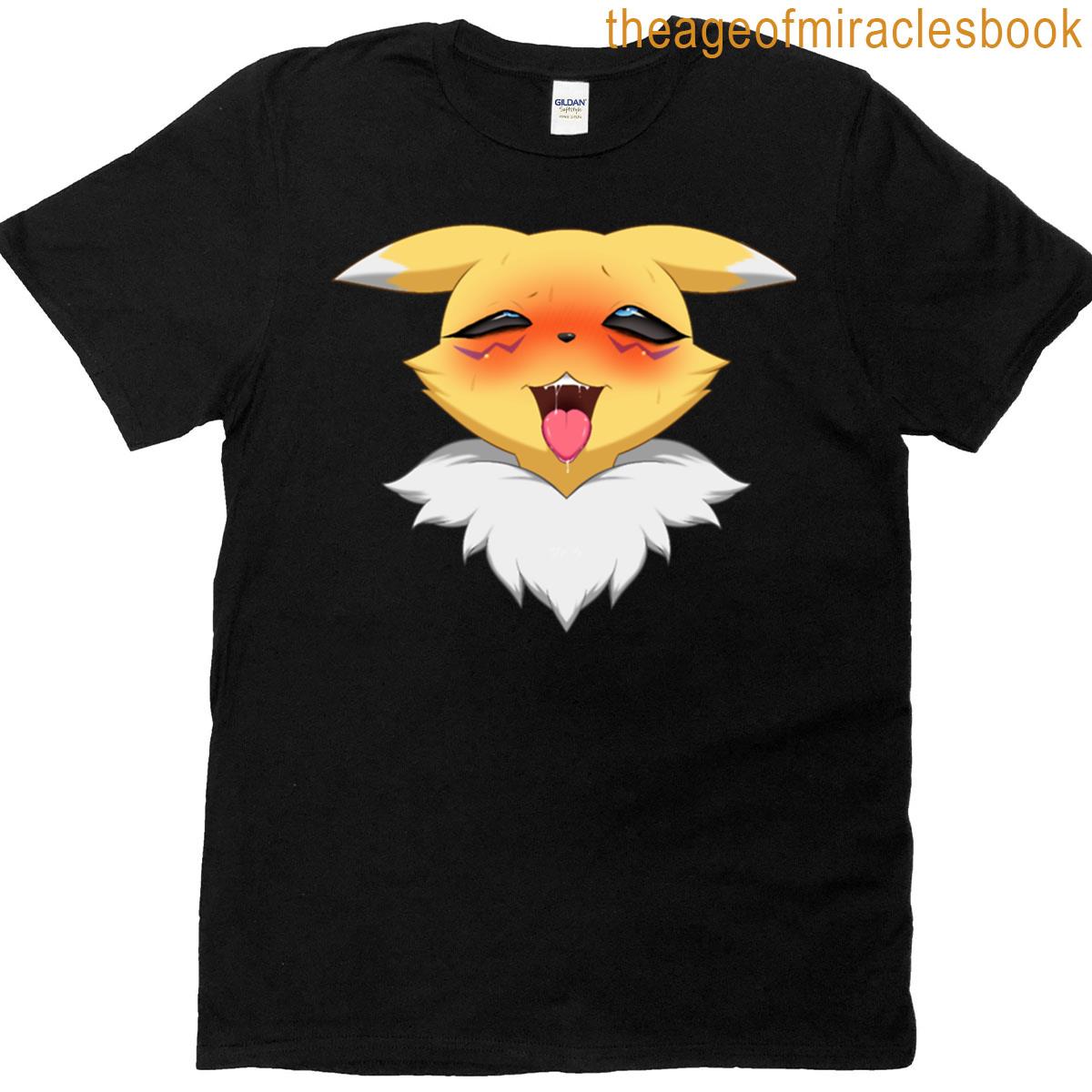 Renamon Ahegao Active T-shirt