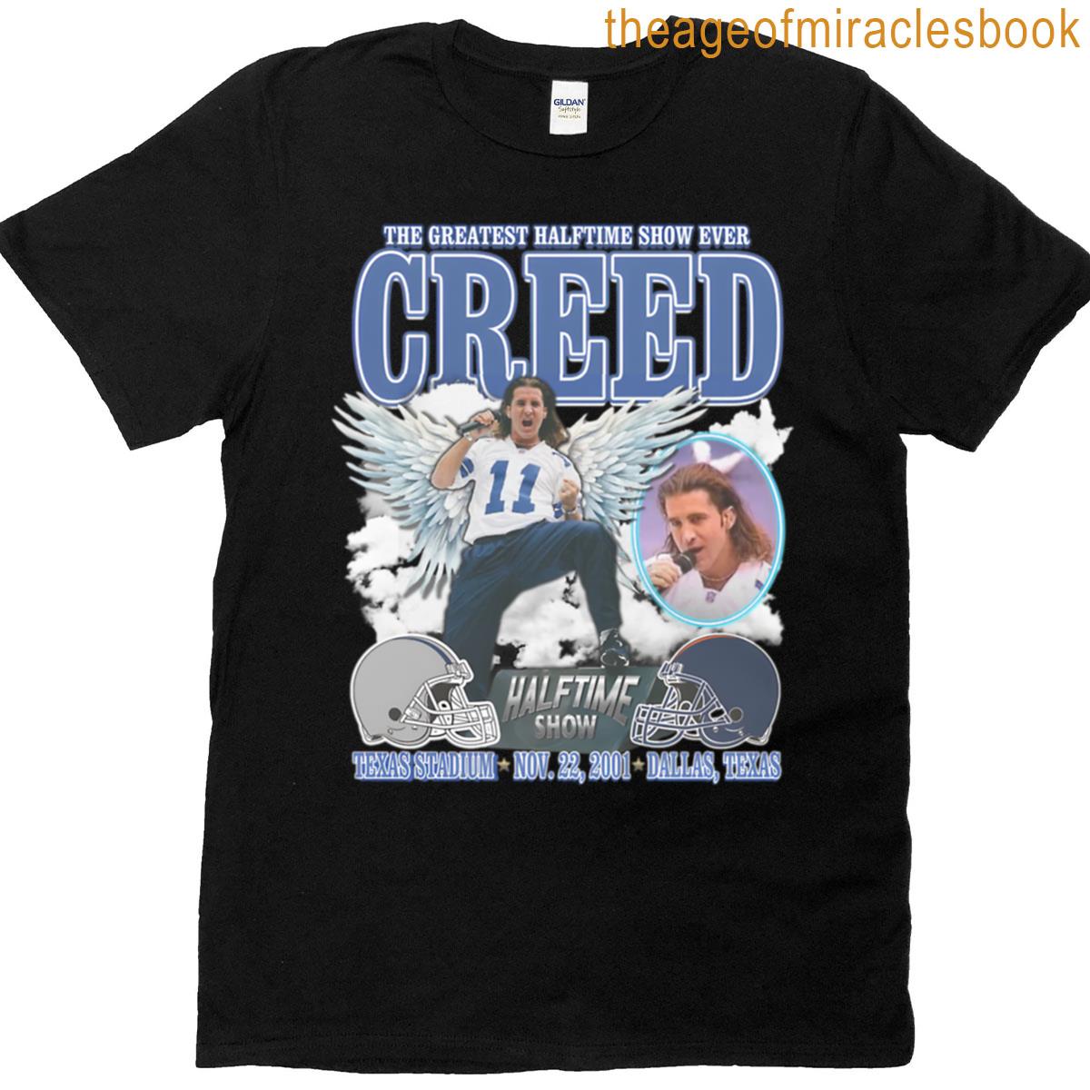 The Greatest Halftime Show Ever Creed T-shirt