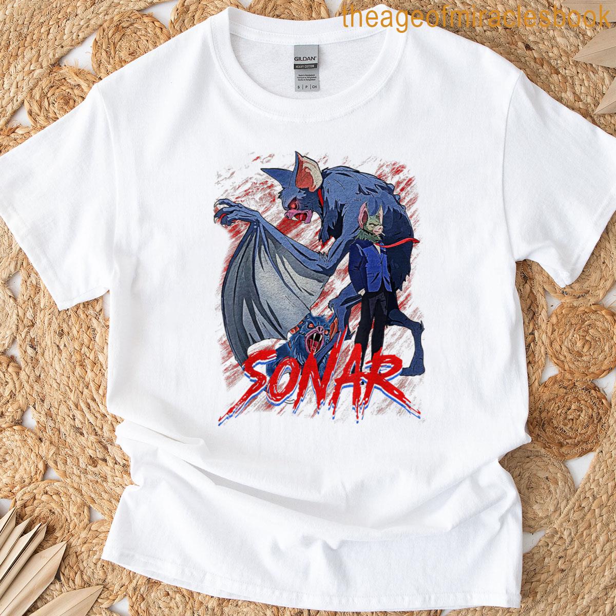 Vintage Sonar Dispatch Video Game T-shirt