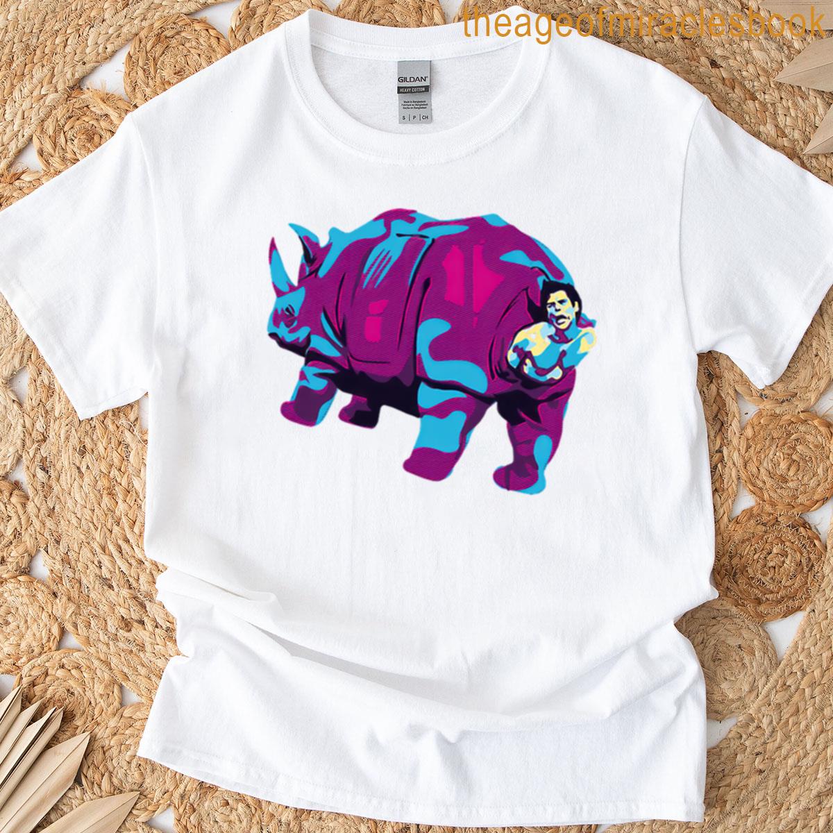 Ace Rhino 80s Retro T-shirt