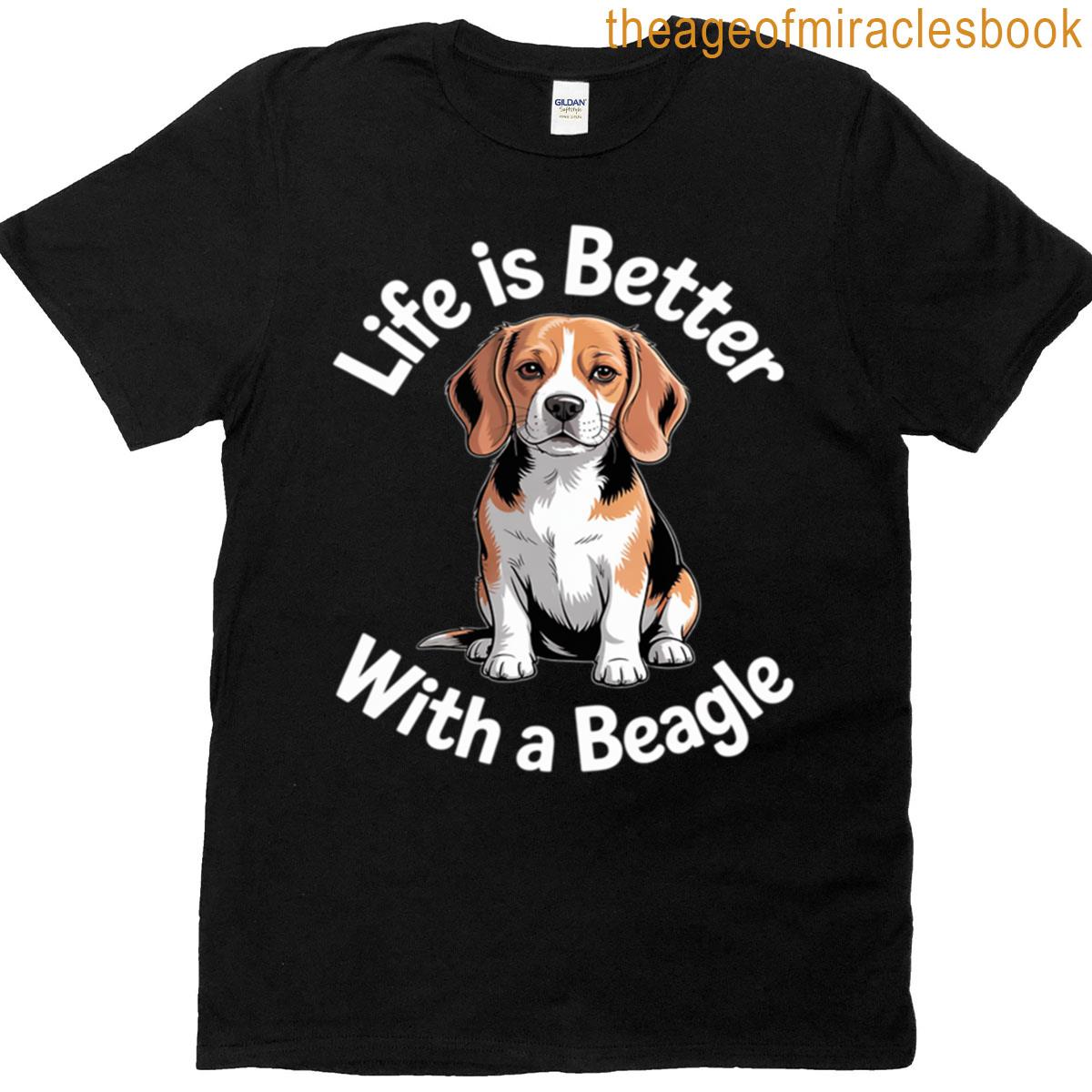 Cool Beagle Dog Themed Beagle Lovers T-shirt