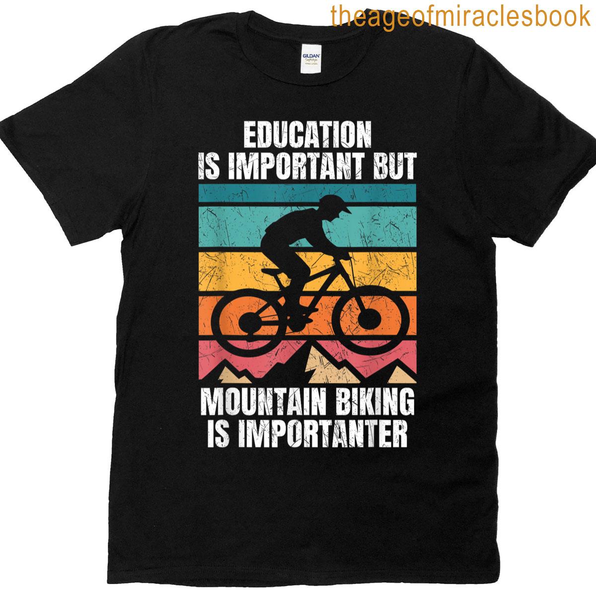 Funny Mountain Bike Biker T-shirt