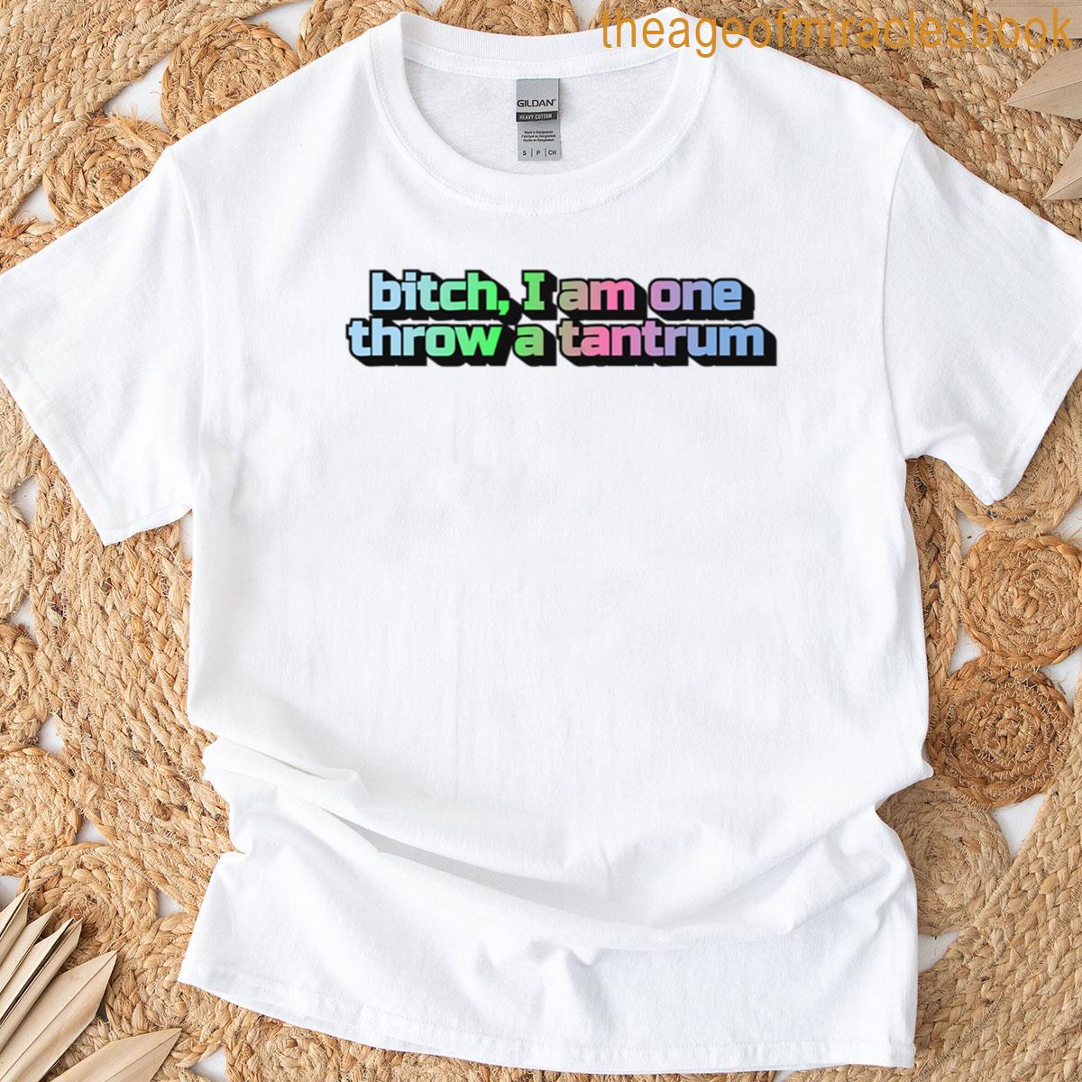 Gradient Ashnikko Throw A Tantrum T-shirt