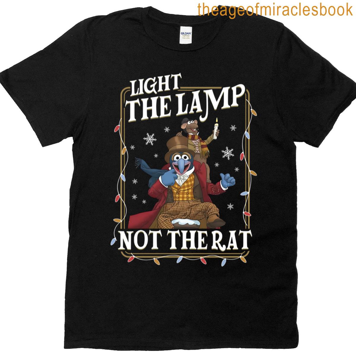Light The Lamp Not The Rat T-shirt