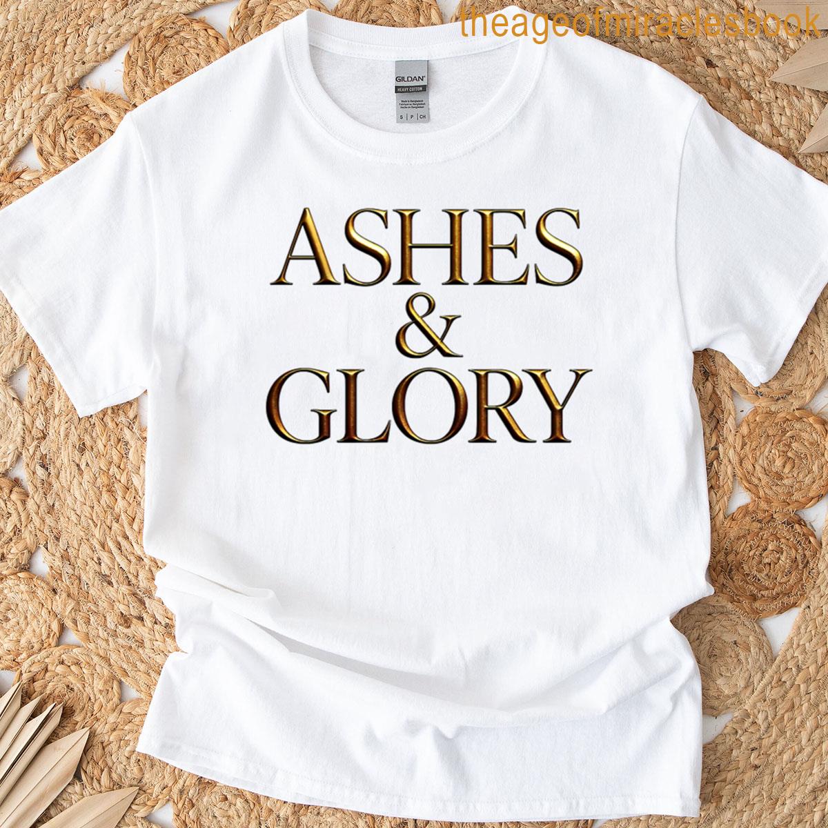 Metallic Typography Quotes T-shirt
