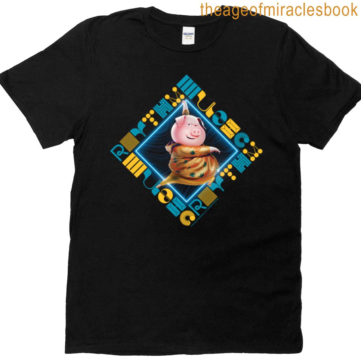 Sing 2 Gunter Dancing Box Up T-shirt