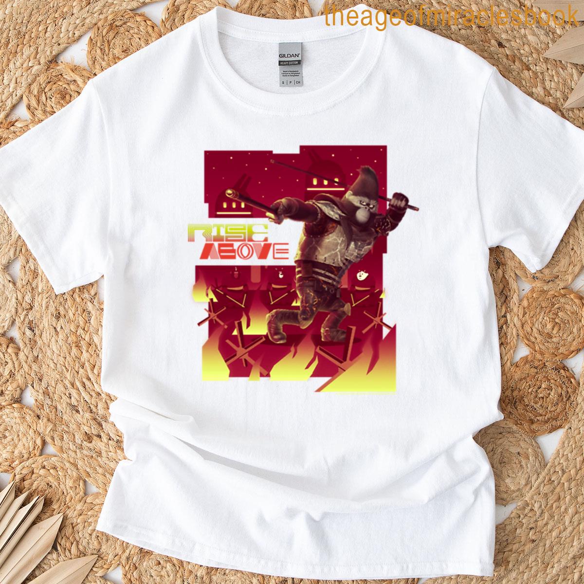 Sing 2 Johnny Rise Above Poster T-shirt