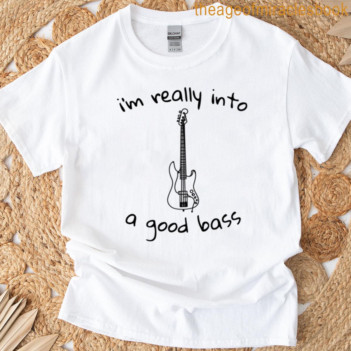 Bass Guitar Design T-shirt