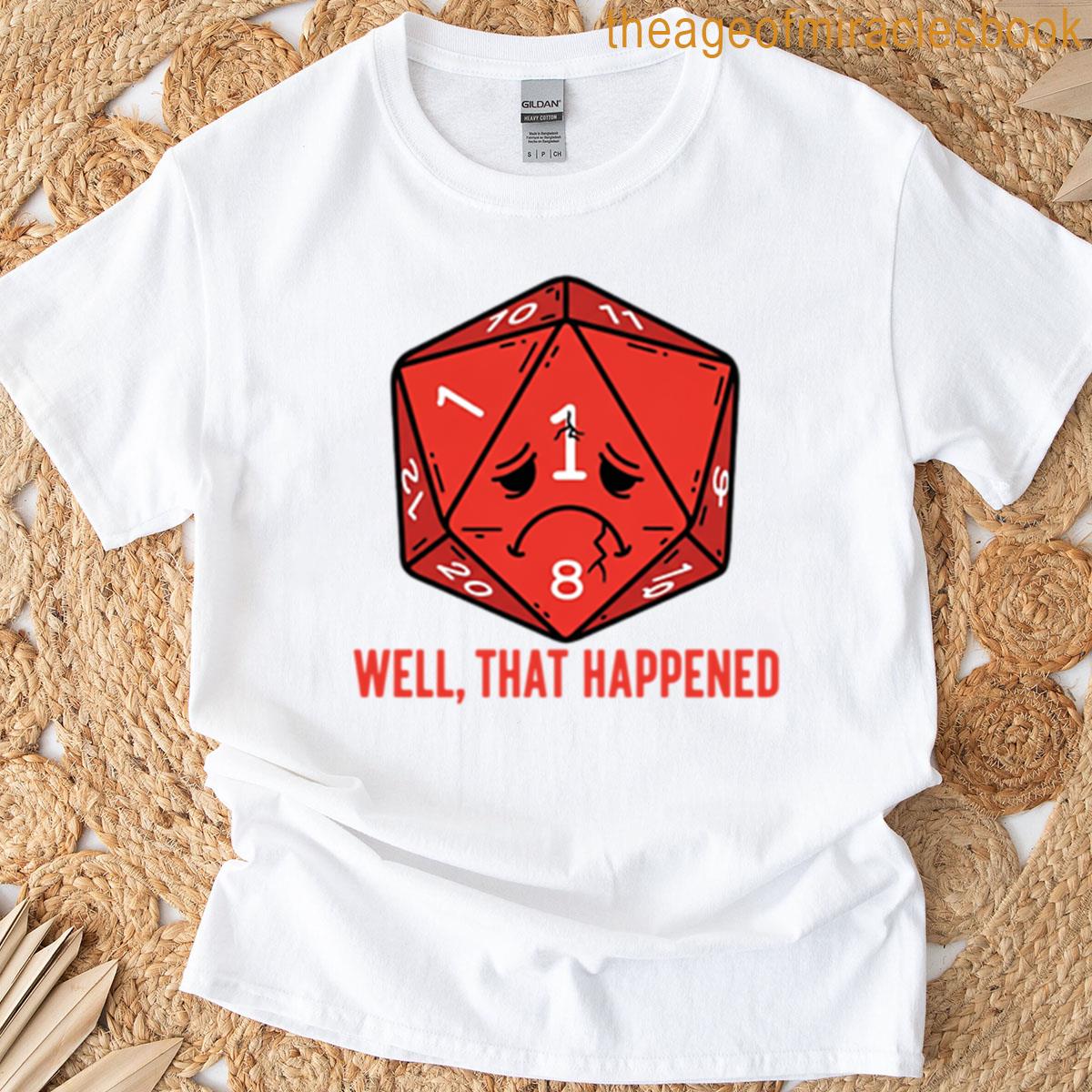 Critical Fail T-shirt