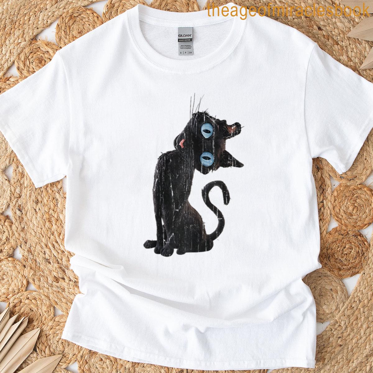 Cute Black Cat T-shirt