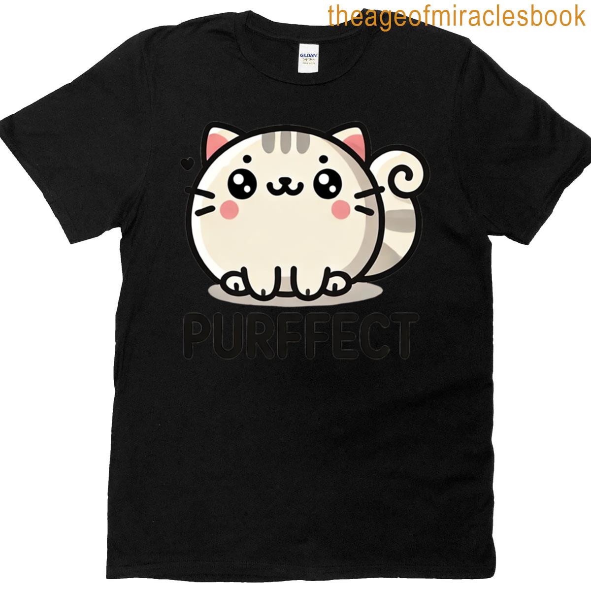 Purfect Cute Cat T-shirt