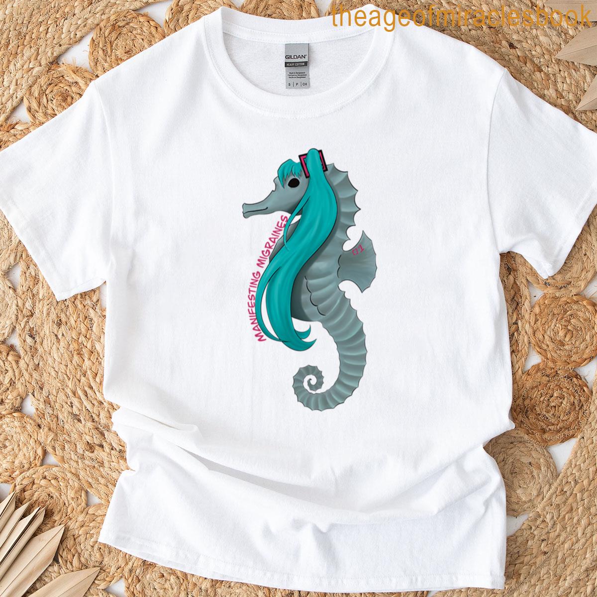 Seahorse Miku T-shirt
