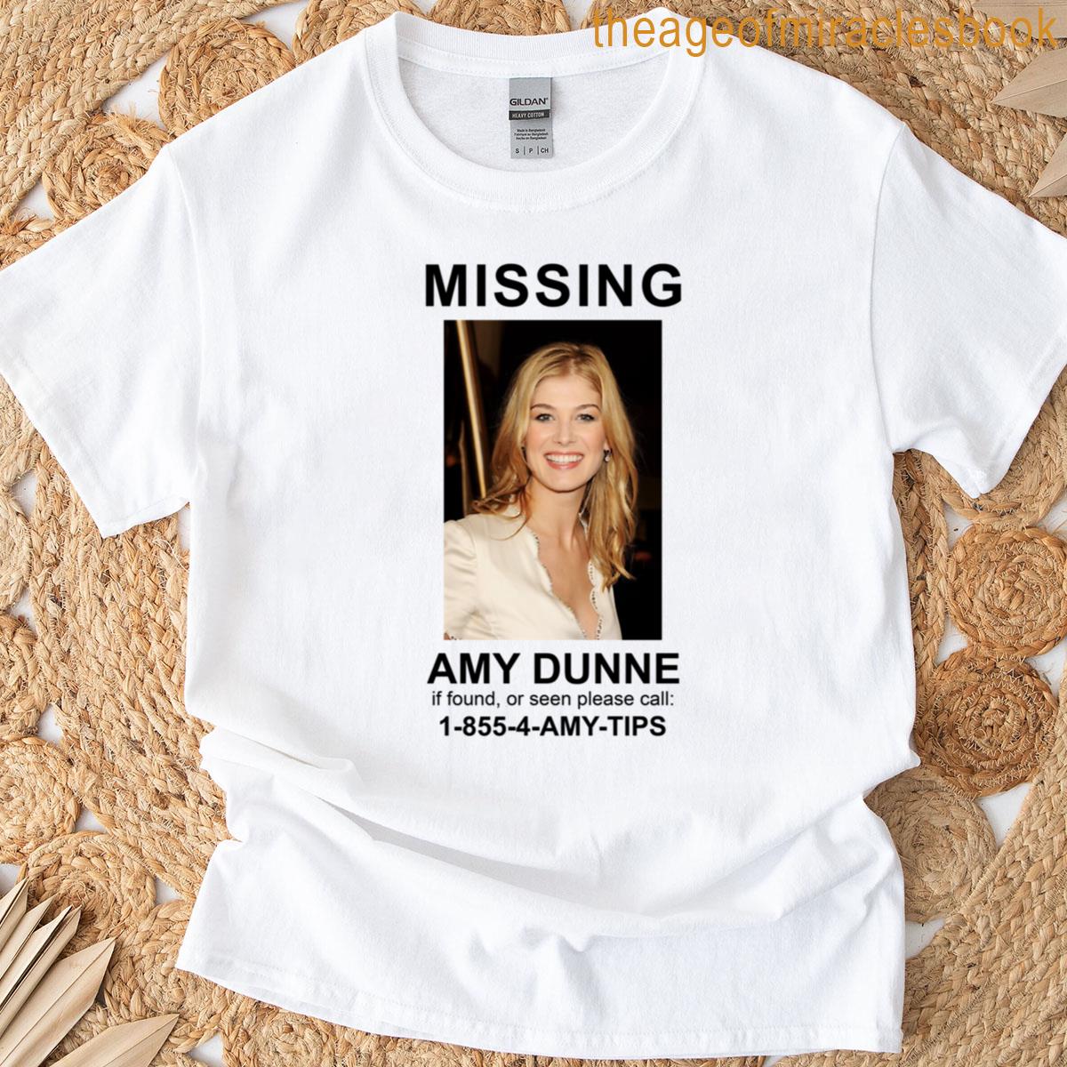 Amy Dunne Missing Poster T-shirt