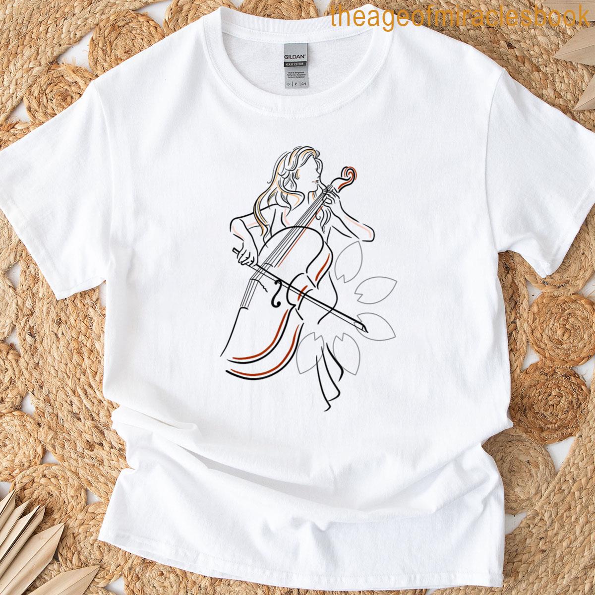Cello String Player Music Teacher Student Cute Cellist T-shirt