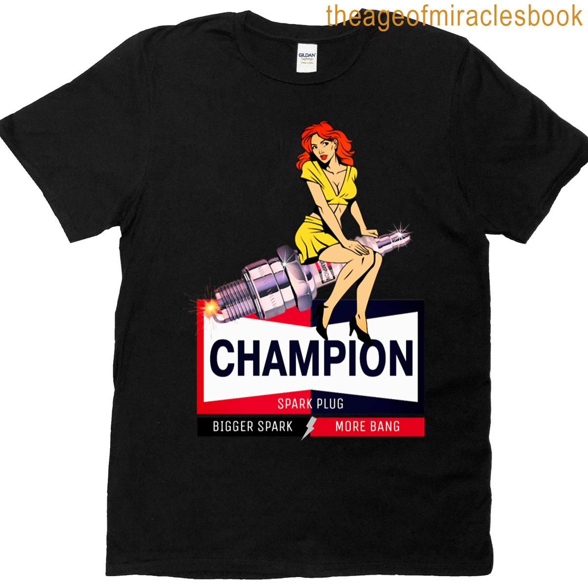 Champion Spark Plug T-shirt