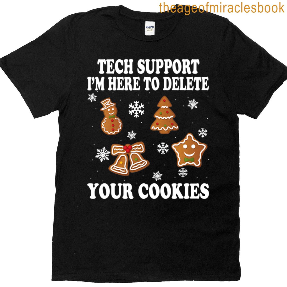 Christmas Tech Support Funny Computer Programmer T-shirt