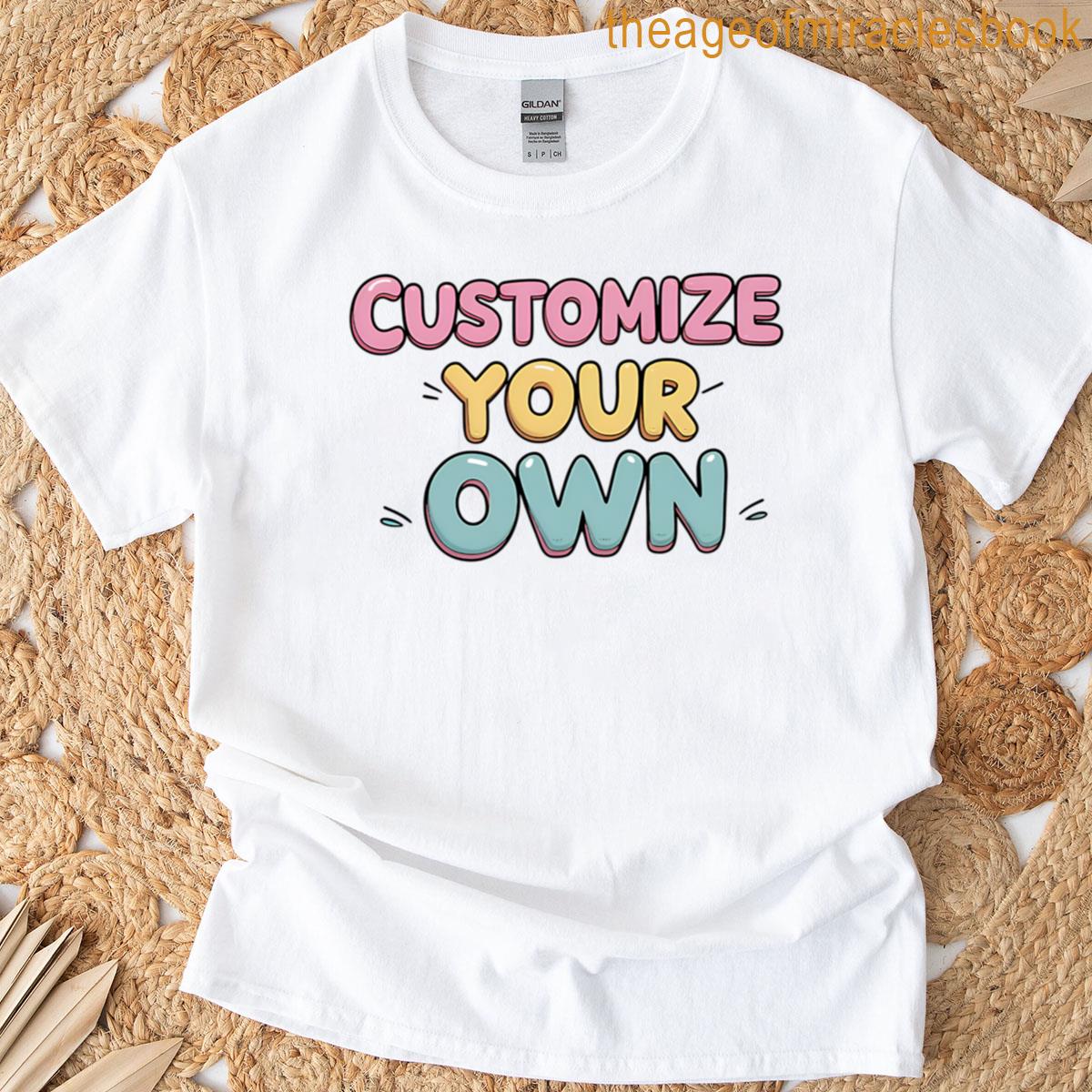 Customize Your Own Kavaii Style T-shirt