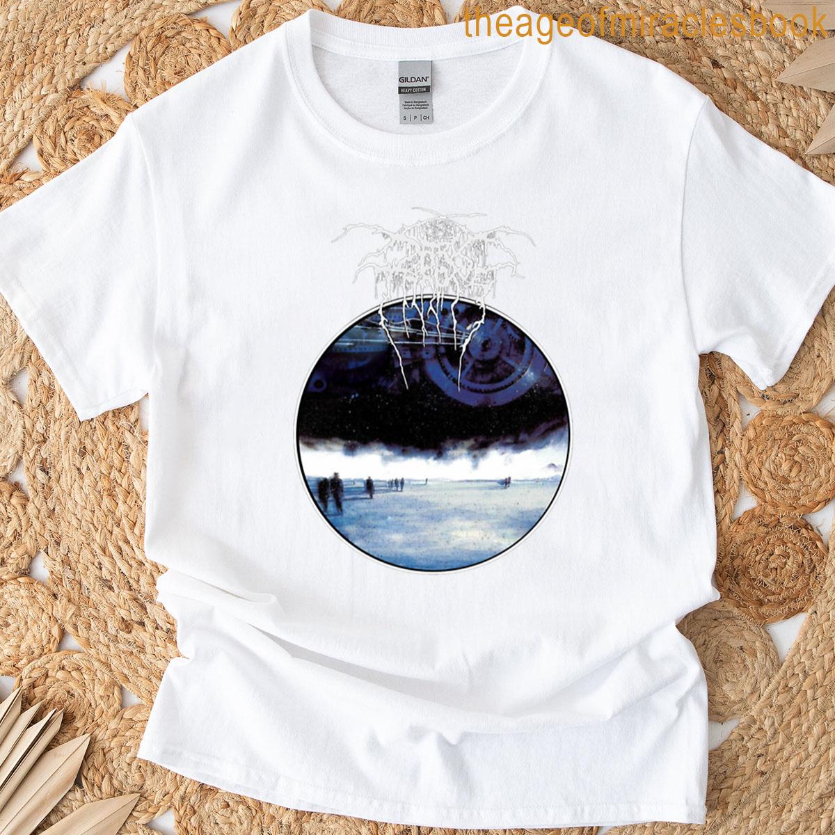 Dramatic Moon Landscape Scene T-shirt