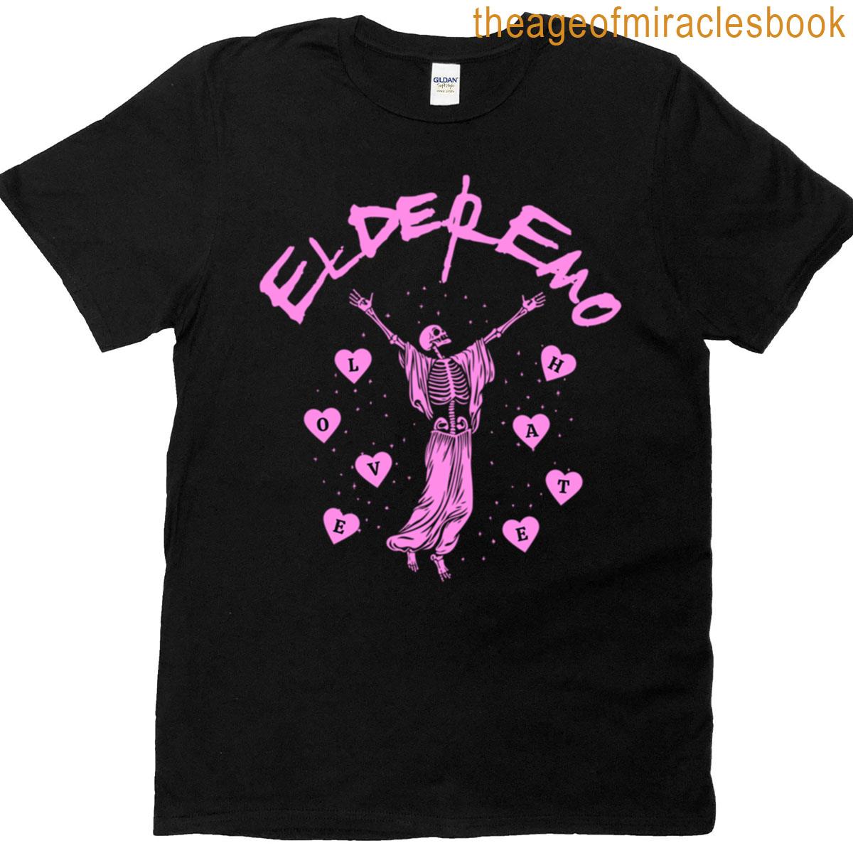 Elder Emo Love Hate T-shirt