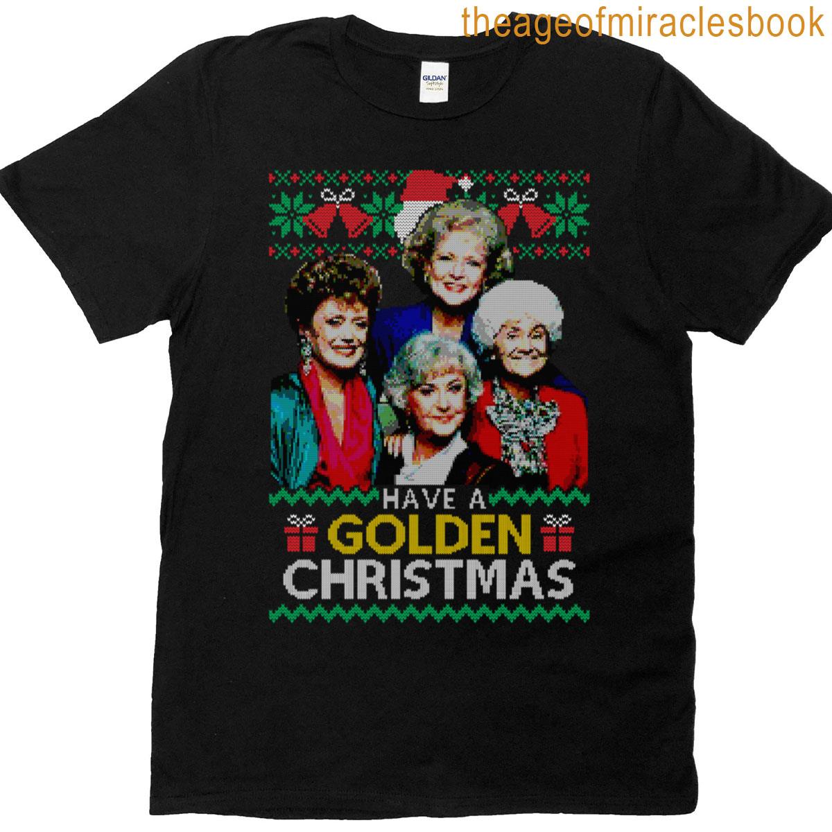 Golden Christmas T-shirt