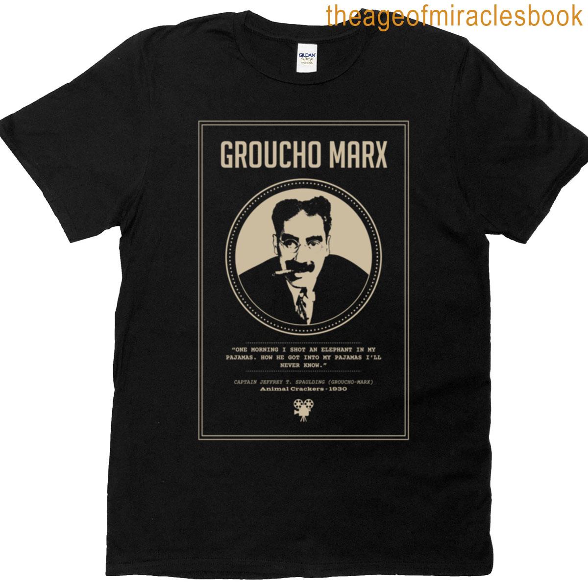 Groucho Marx – Creme T-shirt