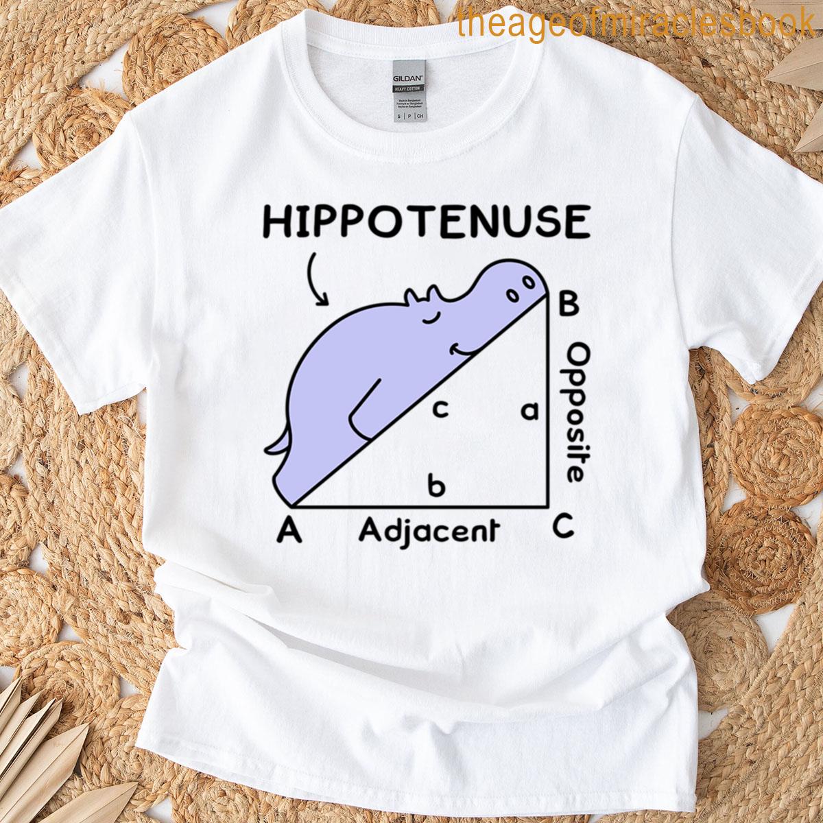 Hippotenuse Hypotenuse Math Pun T-shirt