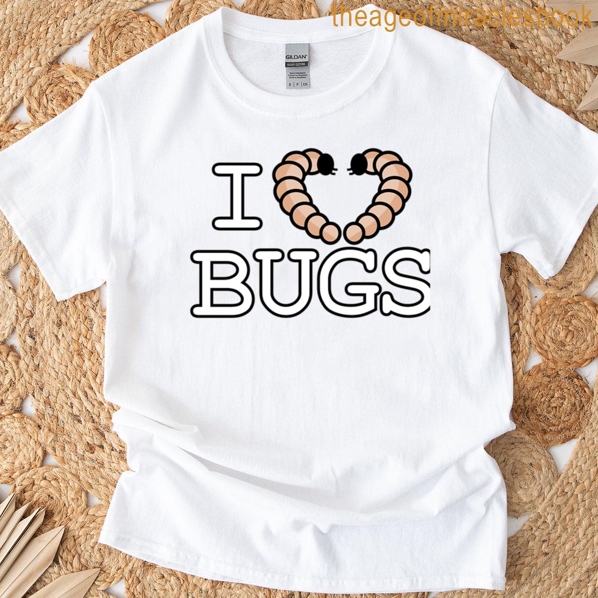 Larva As A Heart T-shirt