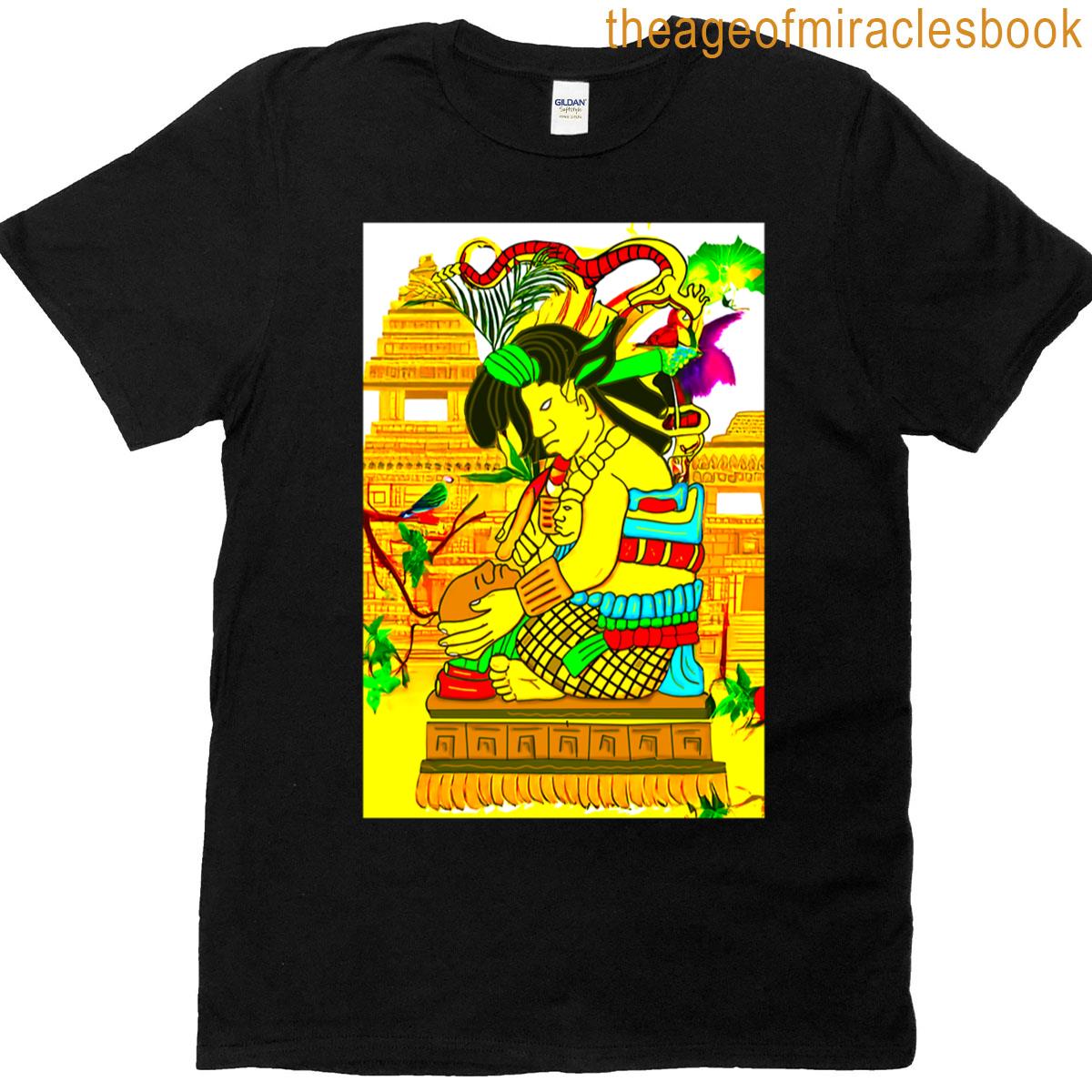 Meso-american Carving Head T-shirt
