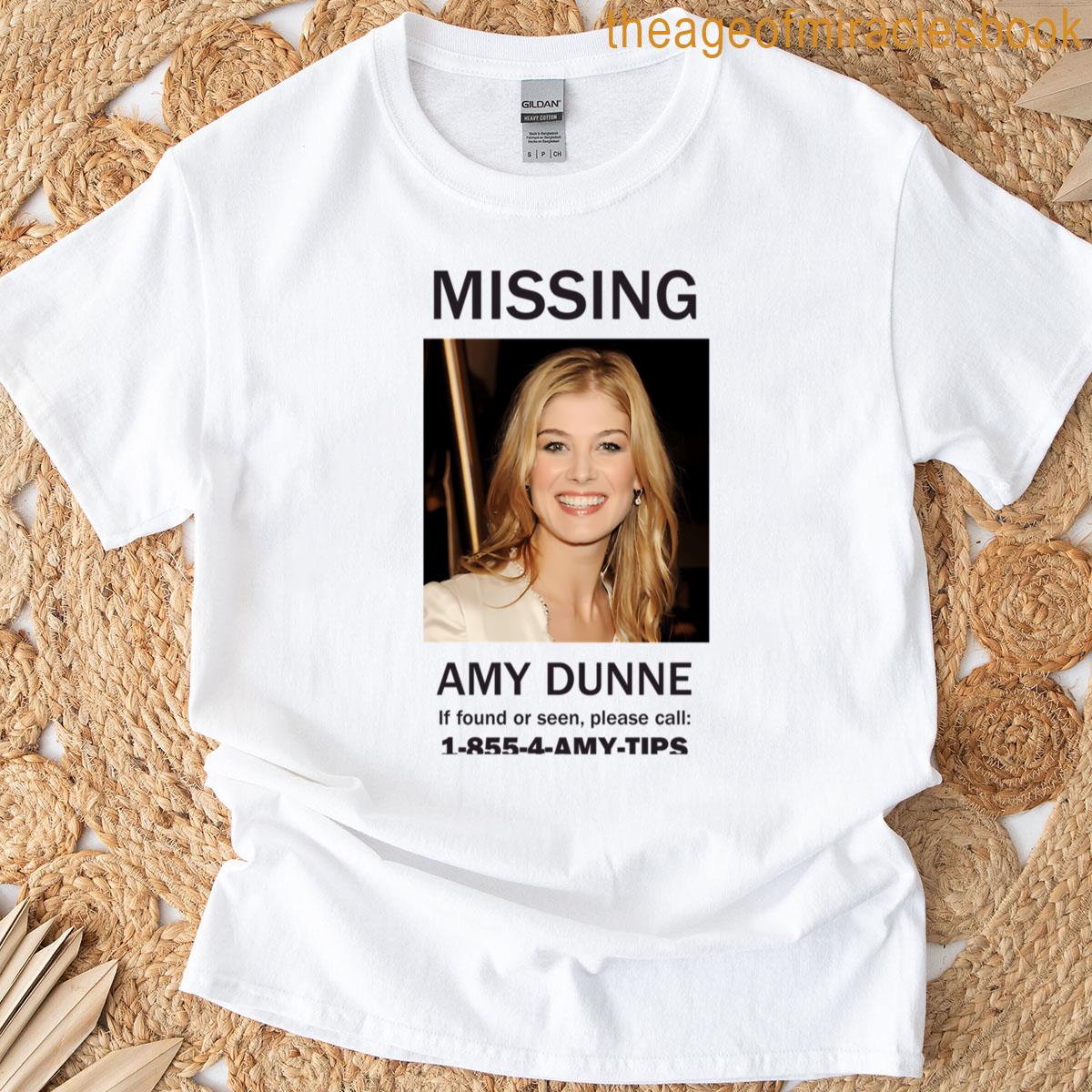 Missing – Amy Dunne Gone Girl T-shirt